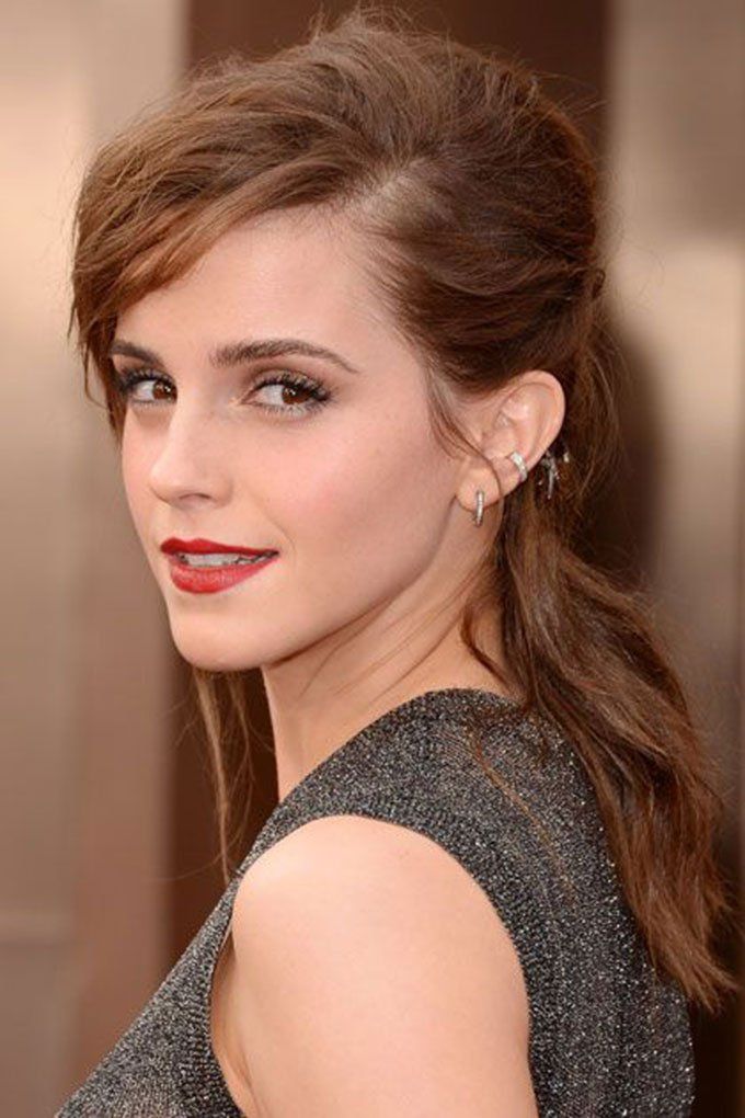 Emma Watson at the Oscars 2014 | www.pinterest.com