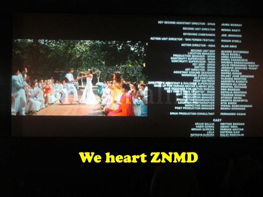 ZNMD end credits