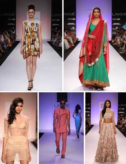 Lakme Fashion Week Outifts