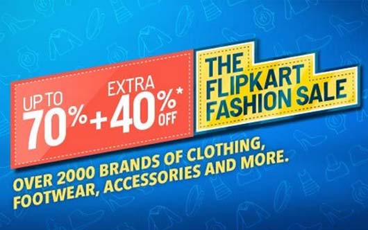 Flipkart Fashion Sale