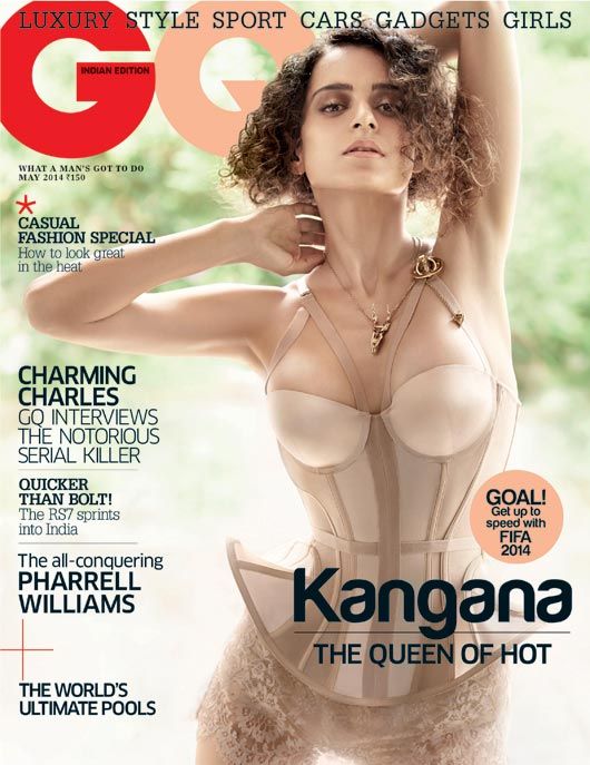 Kangana Ranaut Scores a GQ Cover!