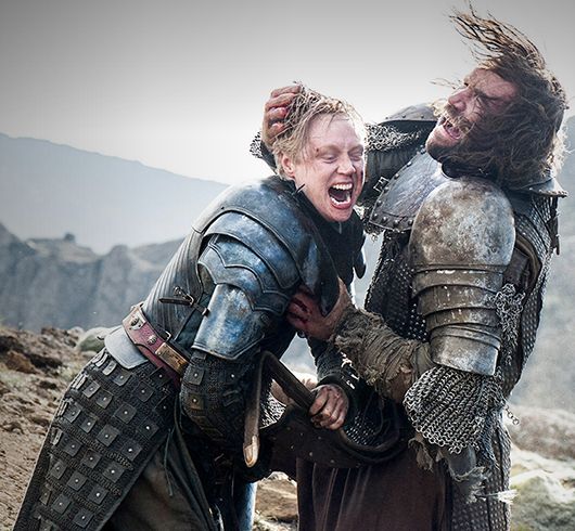 Brienne & The Hound (Pic: HBO.com)