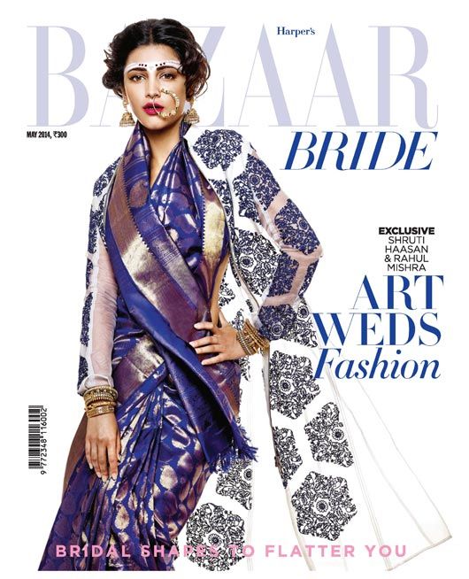 Check Out Shruti Haasan’s Harper’s Bazaar Bride Shoot
