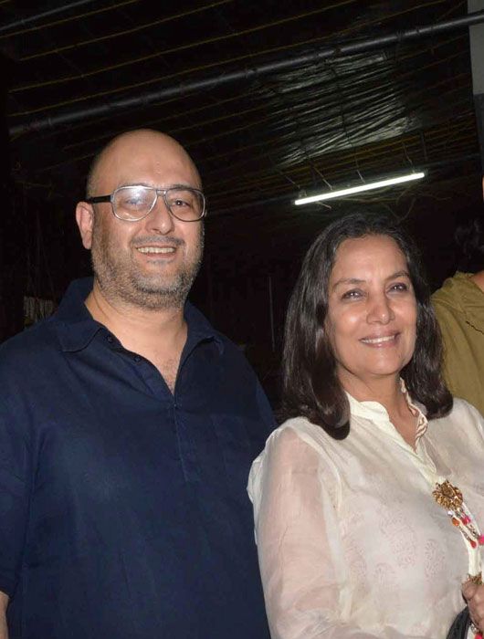 Raju Singh and Shabana Azmi