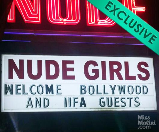 Nude Girls Welcome IIFA’s Bollywood Stars to Florida!
