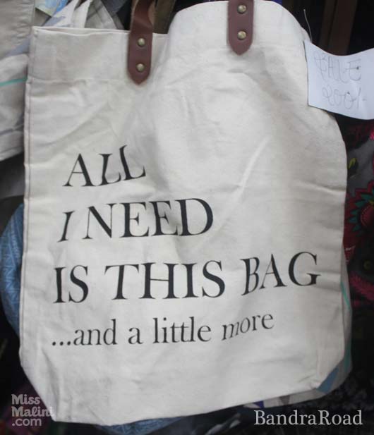 All I Need Is This Bag tote for ₹250 at Pax