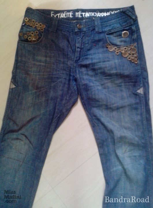 BandraRoad's DIY tricked out denims for Aditya of Purani Jeans