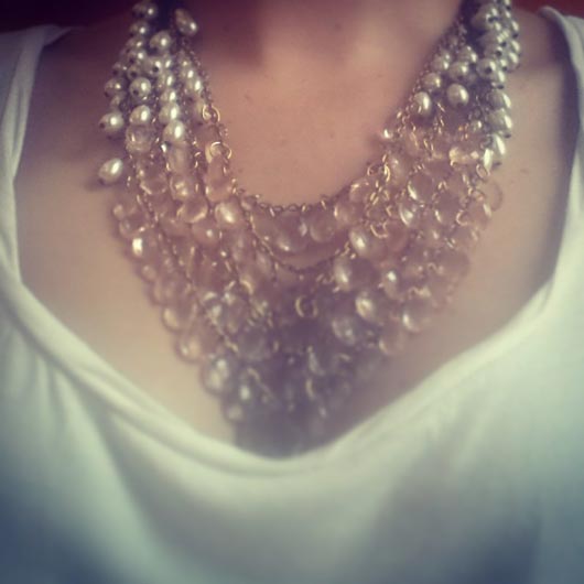 the Beautiful Classic necklace