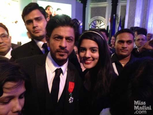 Shah Rukh Khan with Shivani Bafna