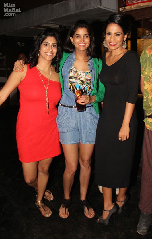 Saher Bhaloo, Anisha Dixit and Priyanka Bose