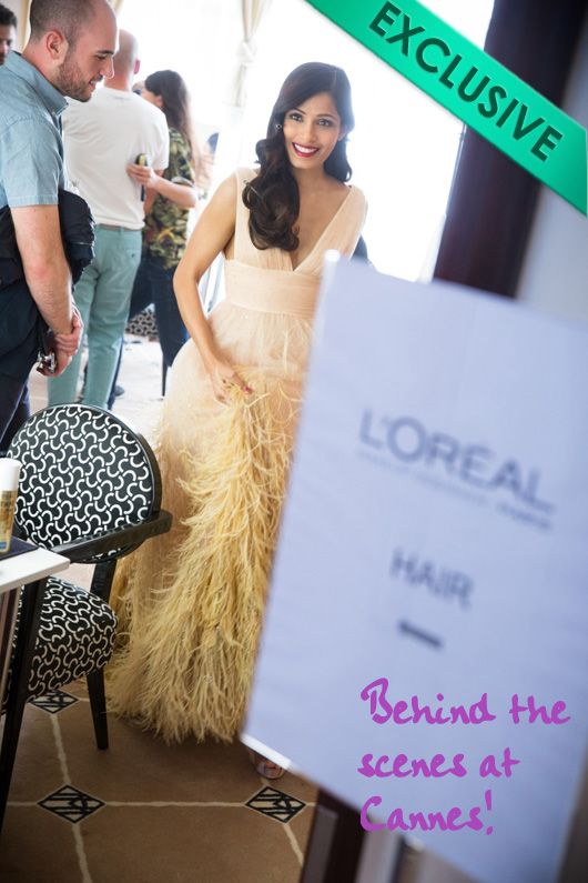 Behind the scenes at Cannes on Day 4 (Pic: L’Oréal Paris)