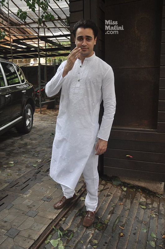 In Pictures: Imran Khan, Aamir Khan &#038; Shah Rukh Khan Step Out On Eid