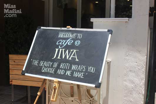 JIWA Cafe Welcome