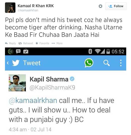 Kapil Sharma's Twitter