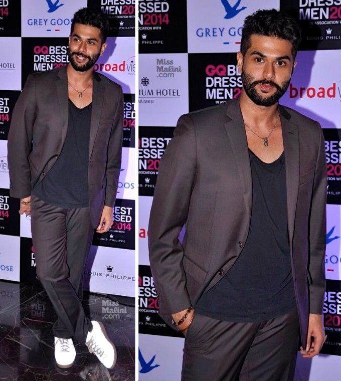 Kunal Rawat at the 2014 GQ Best Dressed Party