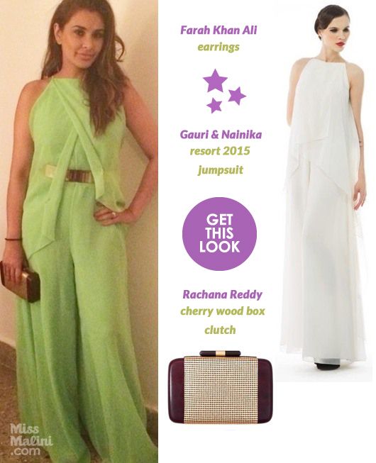 Get This Look: Lisa Ray Goes Green