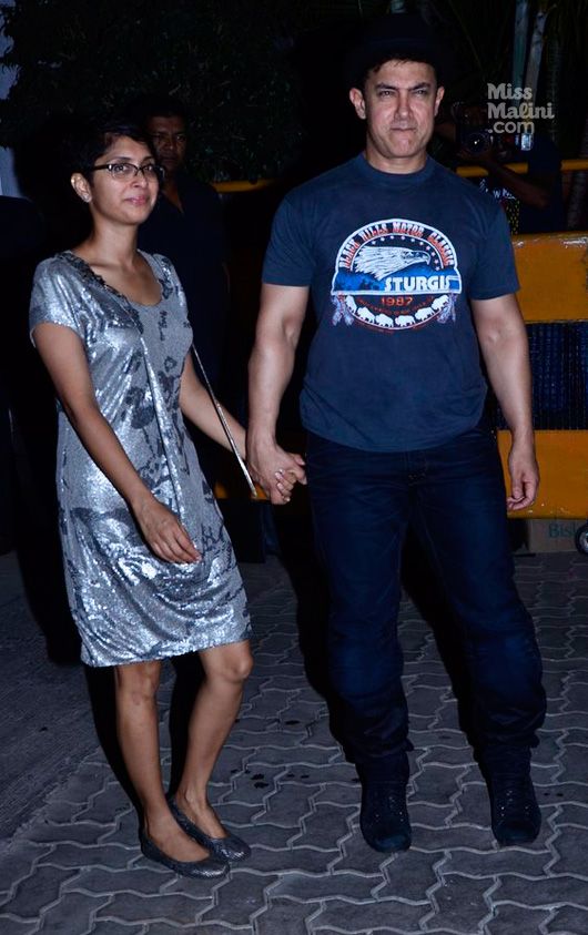 Kiran Rao and Aamir Khan