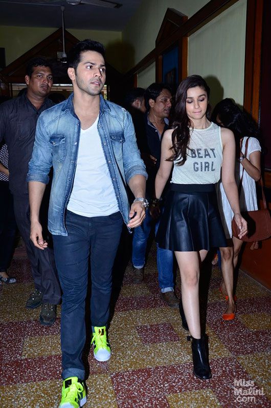 Varun Dhawan and Alia Bhatt