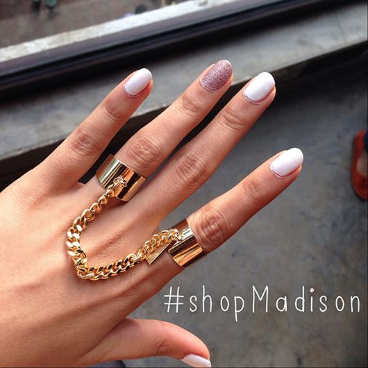 Madison on Peddar linked rings