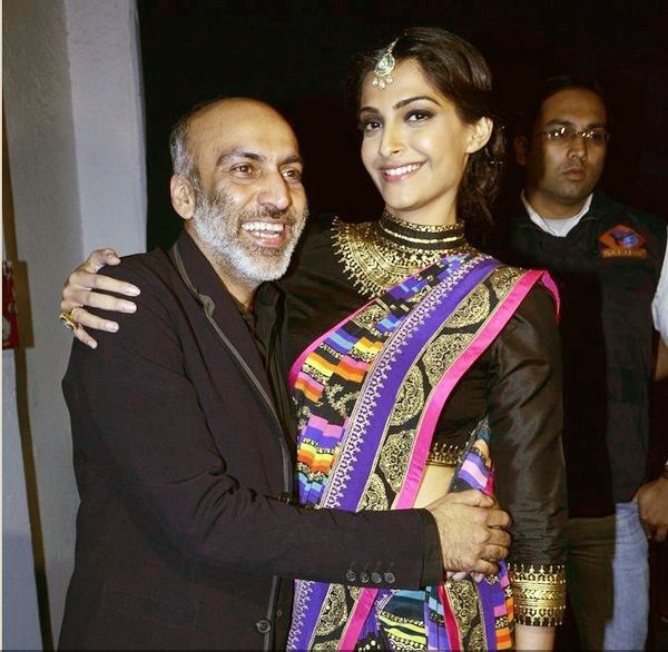 Manish Arora with Sonam Kapoor Photo Courtesy: Manish Arora