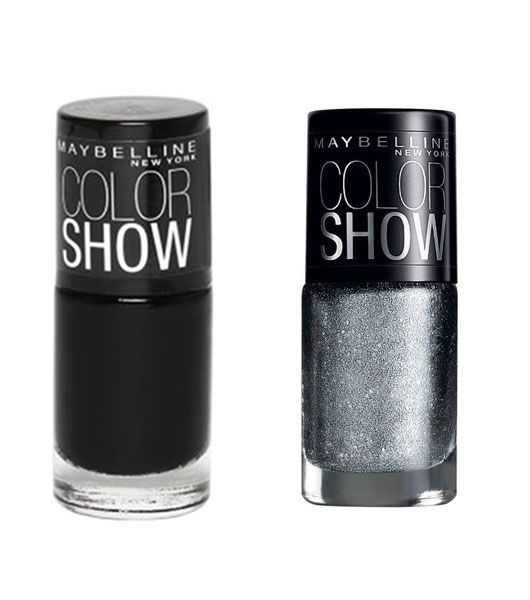Maybelline Color Show in Blackout and Color Show Glitter Mania in Dazzling Diva