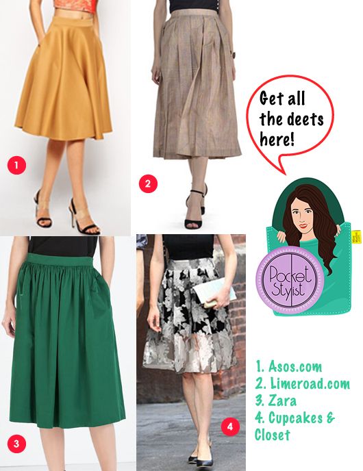 Where you can get a midi skirt