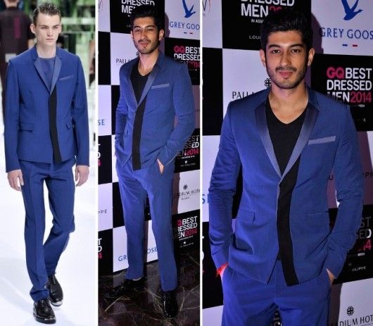 Mohit Marwah in Dior Homme S/S'14 at the 2014 GQ Best Dressed Party