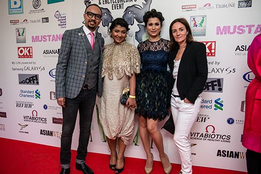 Nomi Ansari, Aashni Shah, Sadia Siddiqui and Daniela Agnelli