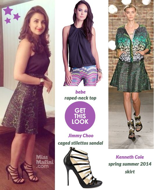 Parineeti Chopra in Kenneth Cole & Bebe