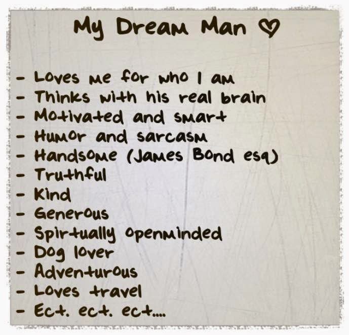 my ideal man checklist