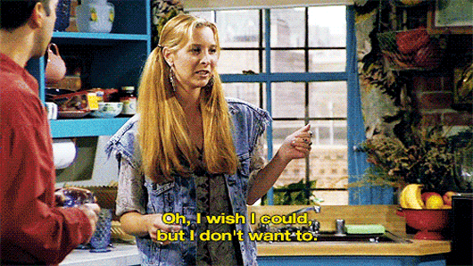 Phoebe Wishes She Could But Doesn't Want To