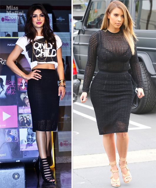Who Wore it Better: Priyanka Chopra or Kim Kardashian?