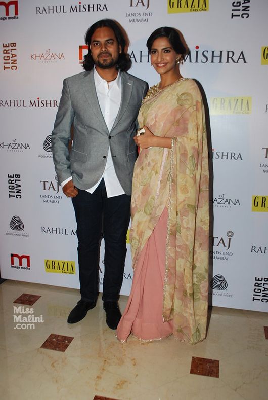 Rahul Mishra & Sonam Kapoor