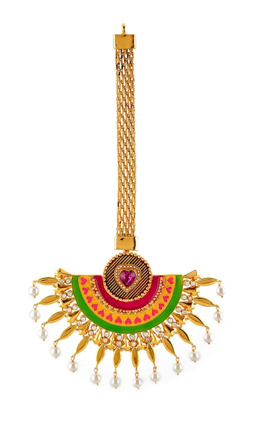 Manish Arora for Amrapali Rhea Maang Tikka