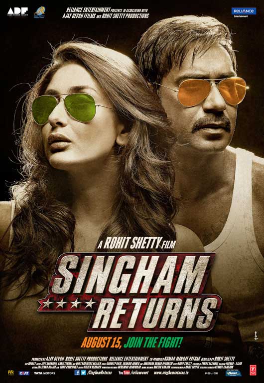 Check It Out: 6 Posters Of Singham 2, All At Once!