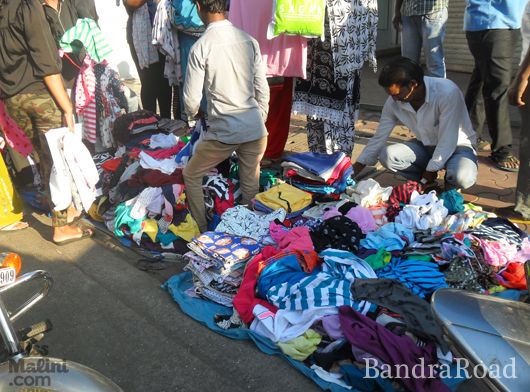 Street vendor on Hill Road have some groovy printed tees for casual wear