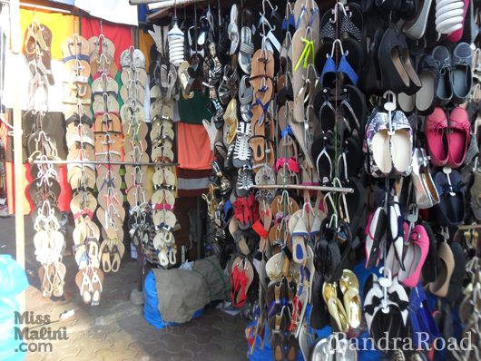 One of the many shoe shops on the streets of Hill Road