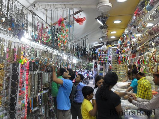 Scouting for Indian junk accessories in a store in Hillroad!