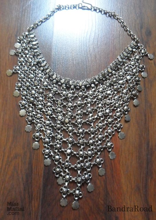 Statement neckpiece from Srinath on Hill Road for ₹250