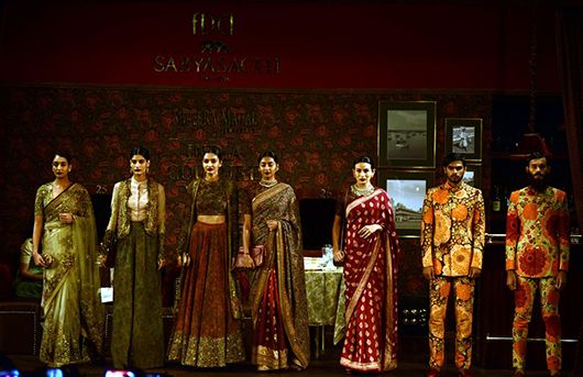 Sabyasachi for India Couture Week 2014