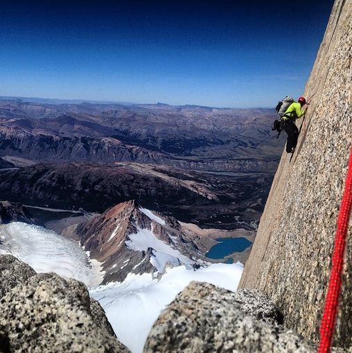 The Fearless Alex Honnold climbs Fitz Traverse, Patagonia
