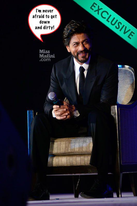 Shah Rukh Khan Jumped Into a Dustbin For This Newbie!
