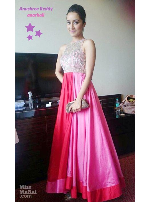 Shraddha Kapoor in Anushree Reddy