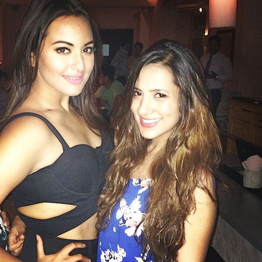 Sonakshi Sinha and Sakshi Mehra (Instagram @SMehraa)