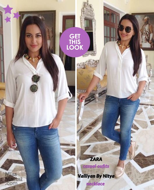 Get This Look: Sonakshi Sinha in Zara