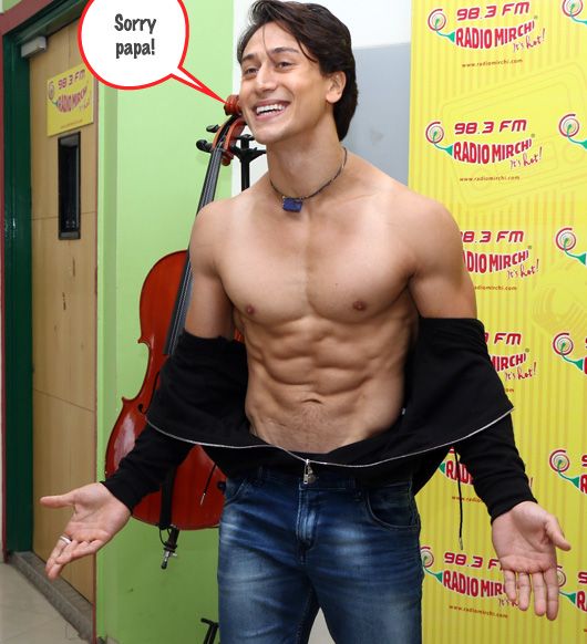 Tiger Shroff Can’t Keep His Shirt On!