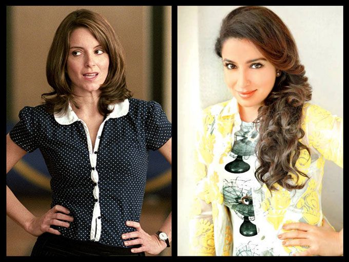 Tina Fey and Tisca Chopra