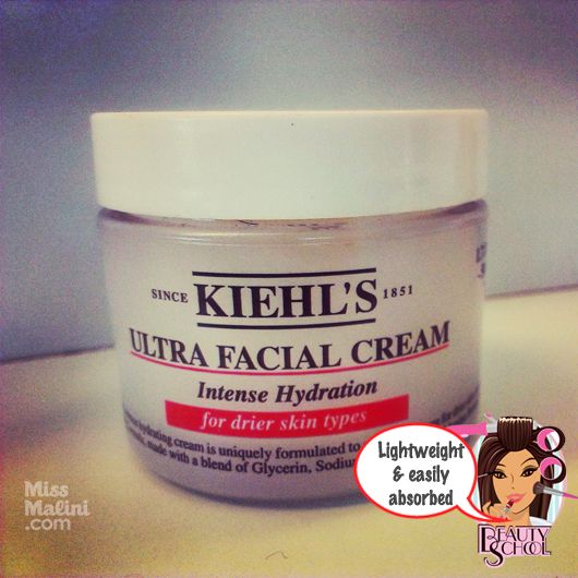 TeamMissMalini Reviews: Kiehl’s Ultra Facial Cream Intense Hydration