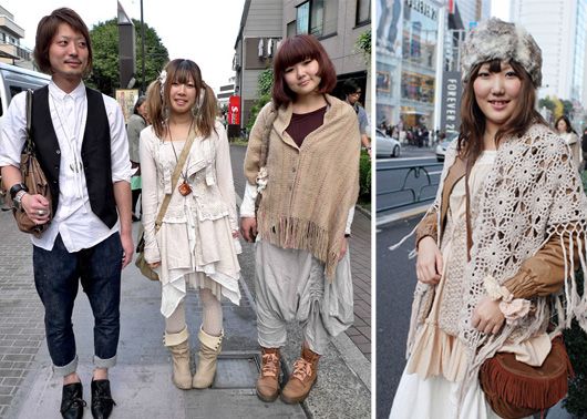 Mori girls in  Japan (Pic: TokyoFashion)