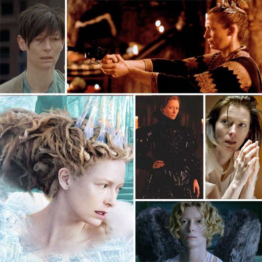 The many forms of Tilda Swinton in films